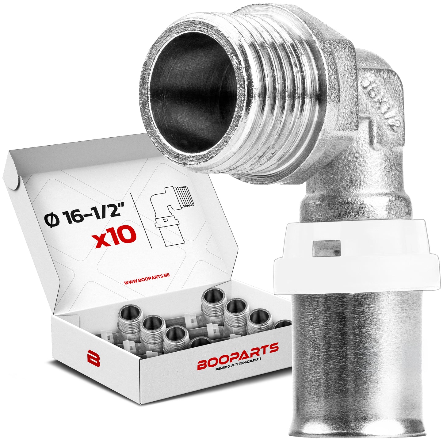 Male Elbow Crimp Fittings