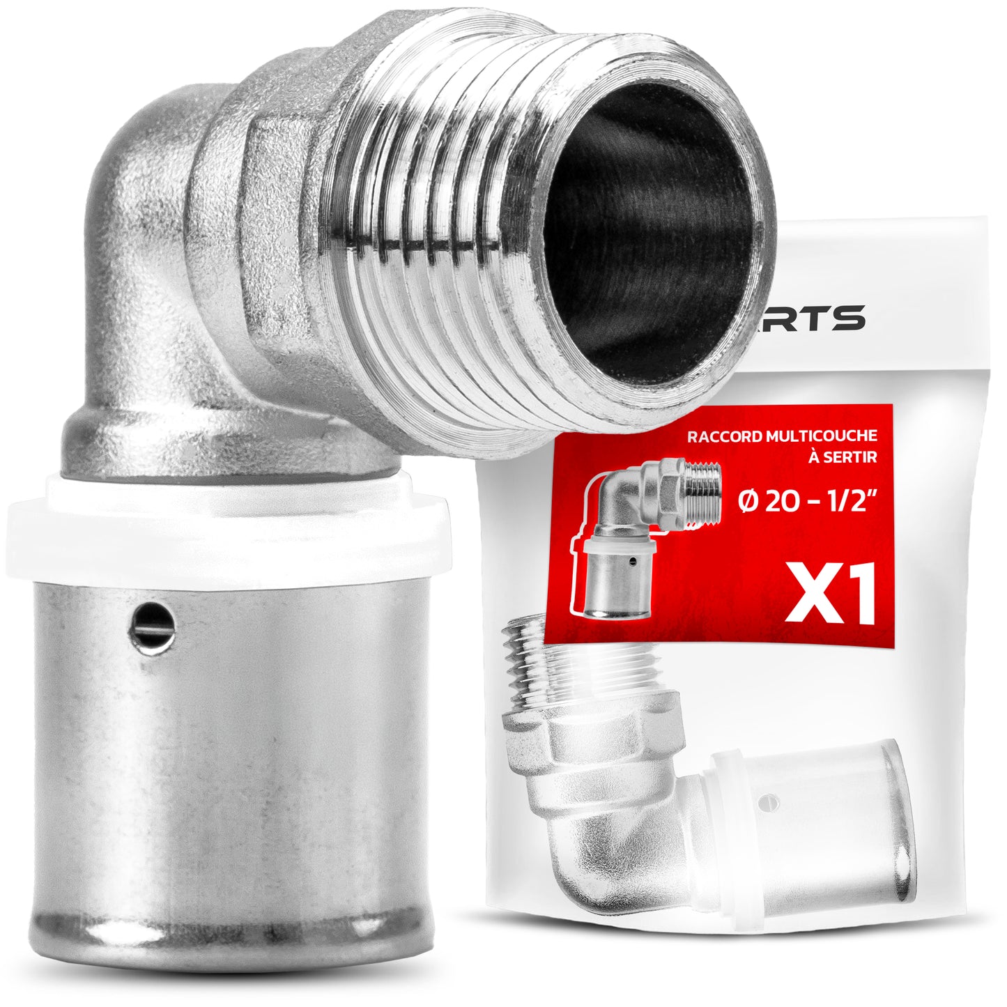 Male Elbow Crimp Fittings