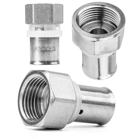 Female Straight Crimp Fittings