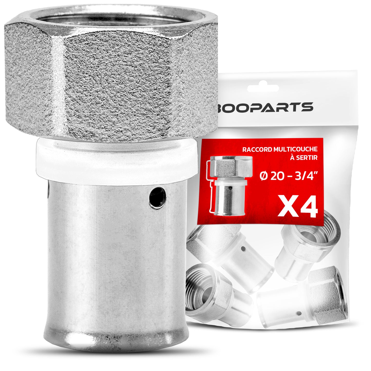Female Straight Crimp Fittings