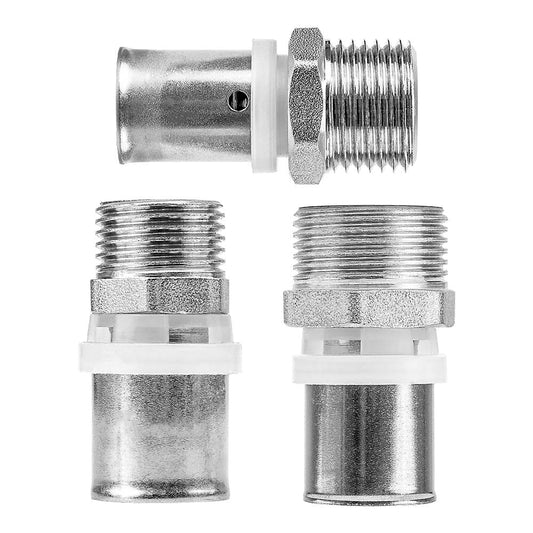 Male Straight Crimp Fittings