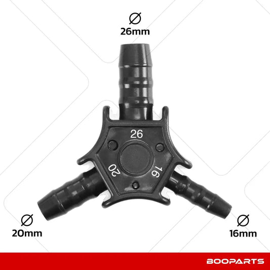 Multi-layer calibrator/deburrer Ø16-Ø20-Ø26