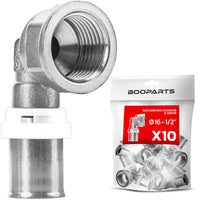 Female Elbow Crimp Fittings