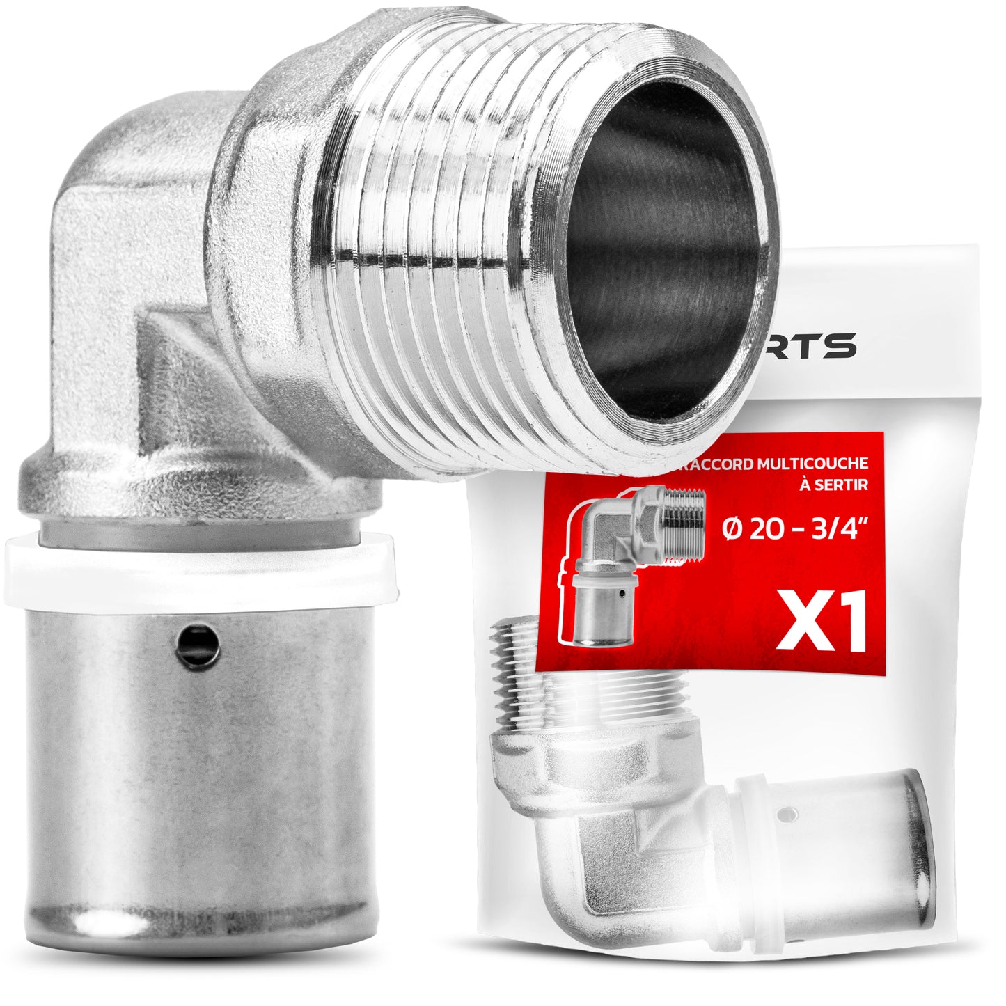 Male Elbow Crimp Fittings