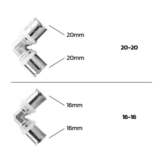 Equal Elbow Crimp Fittings