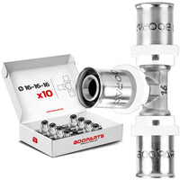 Equal Tee Crimp Fittings